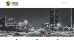Desktop Screenshot of partnerconsulting.com.pe